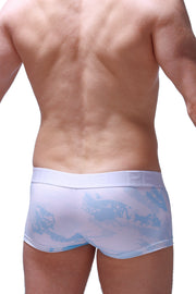 Boxer Brief Huleu Marbre Sky Blue