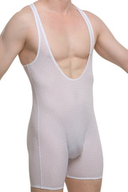 Singlet Bee White