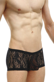 Boxer Plouhac Lace Black