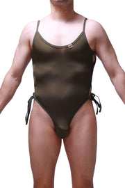 Body Lacets Plum Olive