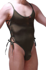 Body Lacets Plum Olive