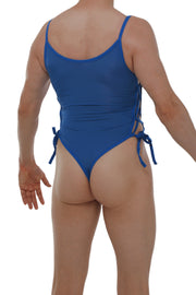 Body Lacets Plum Blue