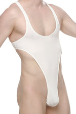Bodythong Carbay Rib White