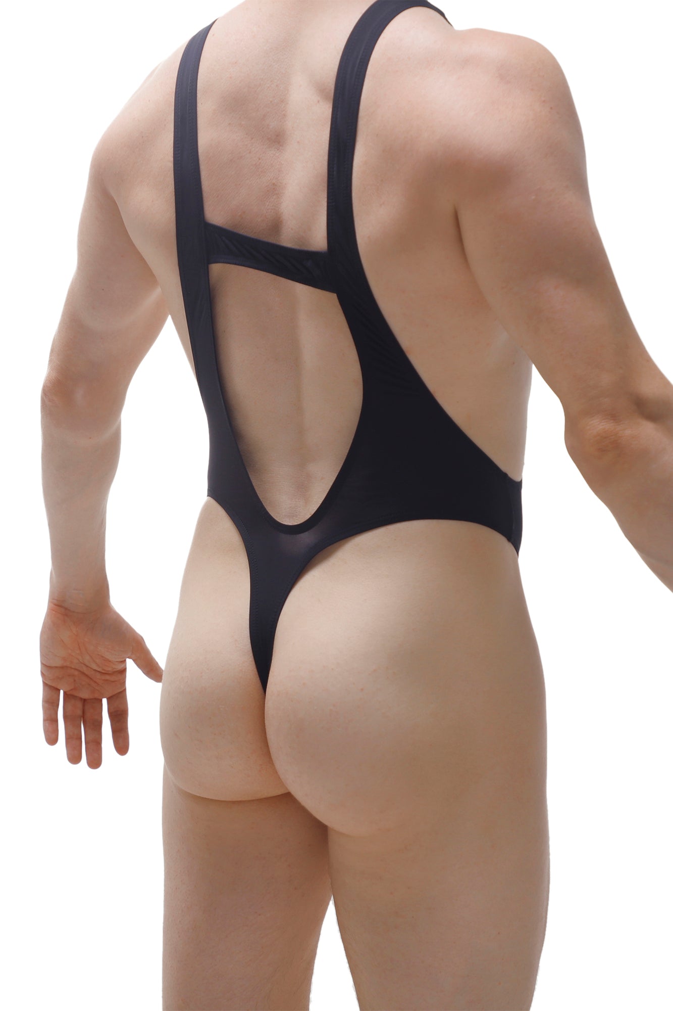 Bodysuit Thong Gonzac Black – PetitQ Underwear, Men's Sexy