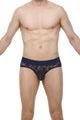 Brief Dome Lace Navy