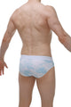 Brief Dome Marbre Sky Blue