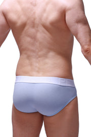Brief Dome Rib Sky Blue