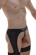 Chaps Cockring PetitQ Black