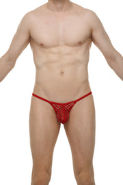 G-string Chely Mesh Red