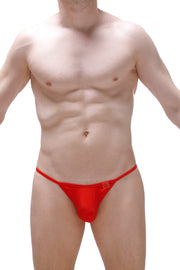G-string Metal Heart Red