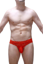 Thong Plessis Plum Red