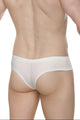 Mini Boxer Cheeky Rib White