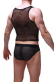 Tank Top Mesh Black