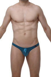 Thong Dome Satin Teal