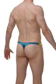 Thong Chains Satin Teal