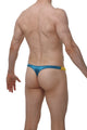 Thong Chains Satin Teal
