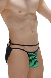 Tied Up Bikini Ascou Green