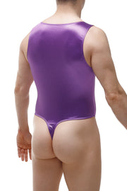 Bodysuit Thor Satin Purple