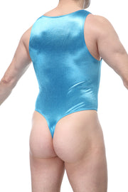 Bodysuit Thor Satin Turquoise